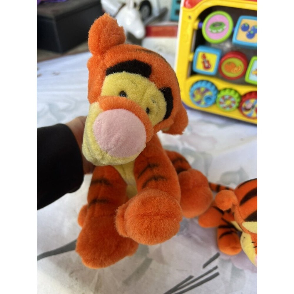 Disney Tigger Beanie Plush‎ Stuffed Animal 9" & 3” Winnie the Pooh